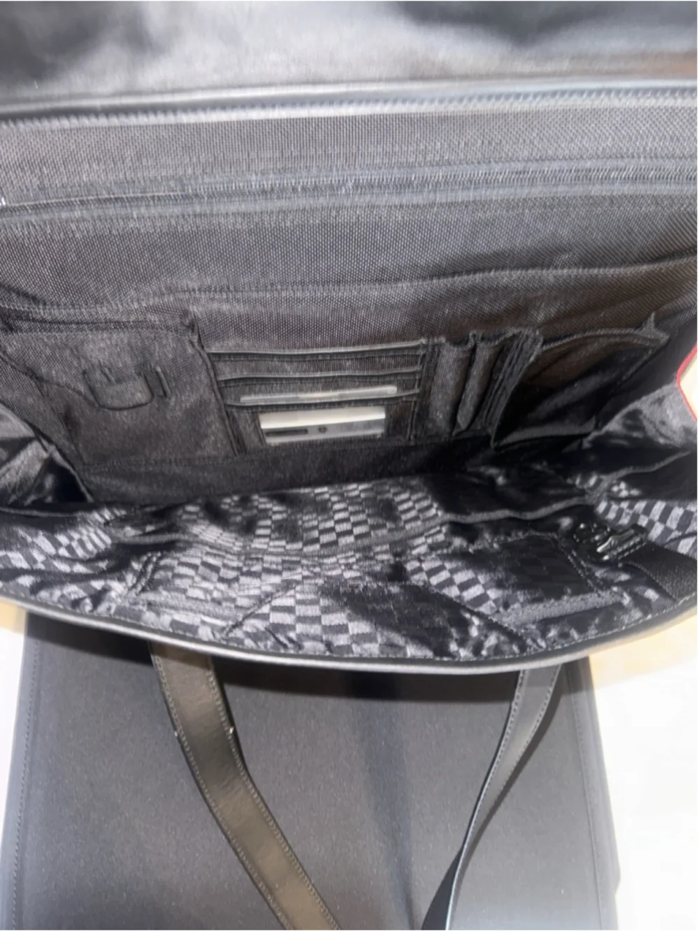 Victorinox Swiss Army WebSeries 2.0 Black Travel Web Tote Bag with laptop sleeve